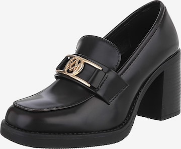 Ital-Design Pumps in Braun: Vorderseite