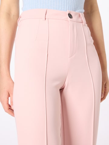 Nasty Gal Flared Pants in Pink
