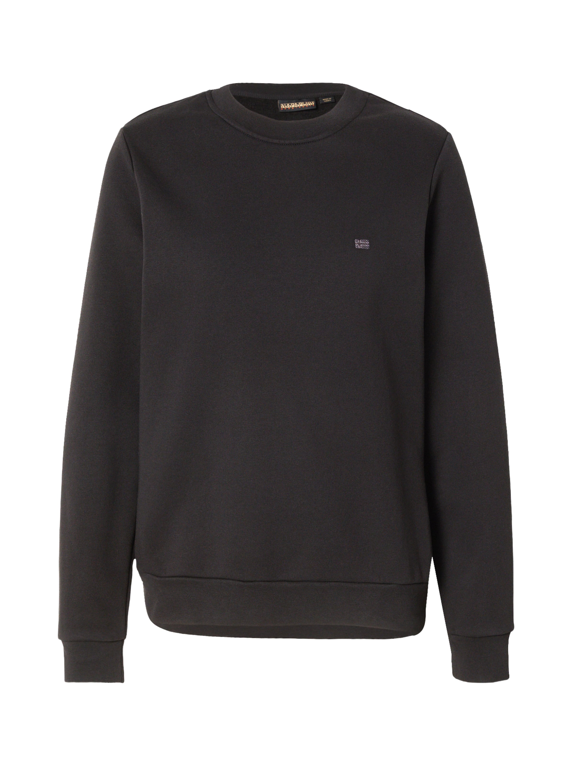 NAPAPIJRI Sweatshirt 'B-AURORA' in Schwarz: Vorderseite