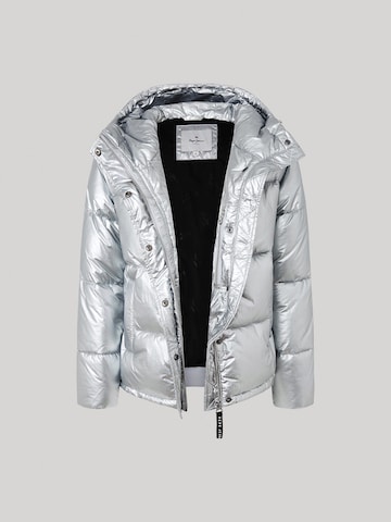 Pepe Jeans Jacke 'MORGAN' in Silber