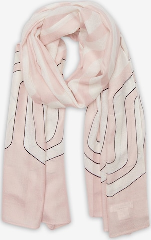 Noolur Scarf 'ARBOGA' in Pink: front