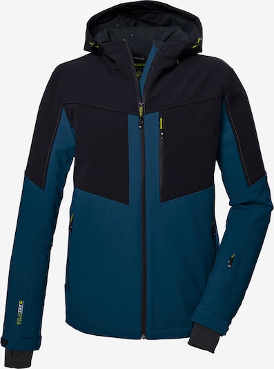 KILLTEC Sportjacke in petrol / schwarz, Produktansicht