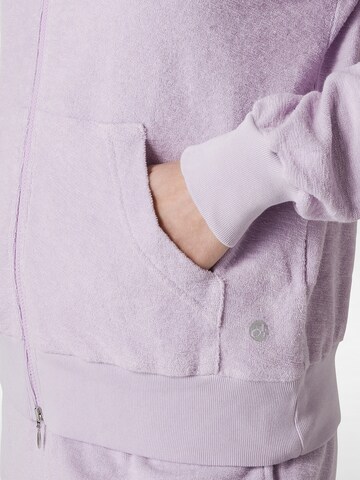 DEHA Sports sweat jacket in Purple