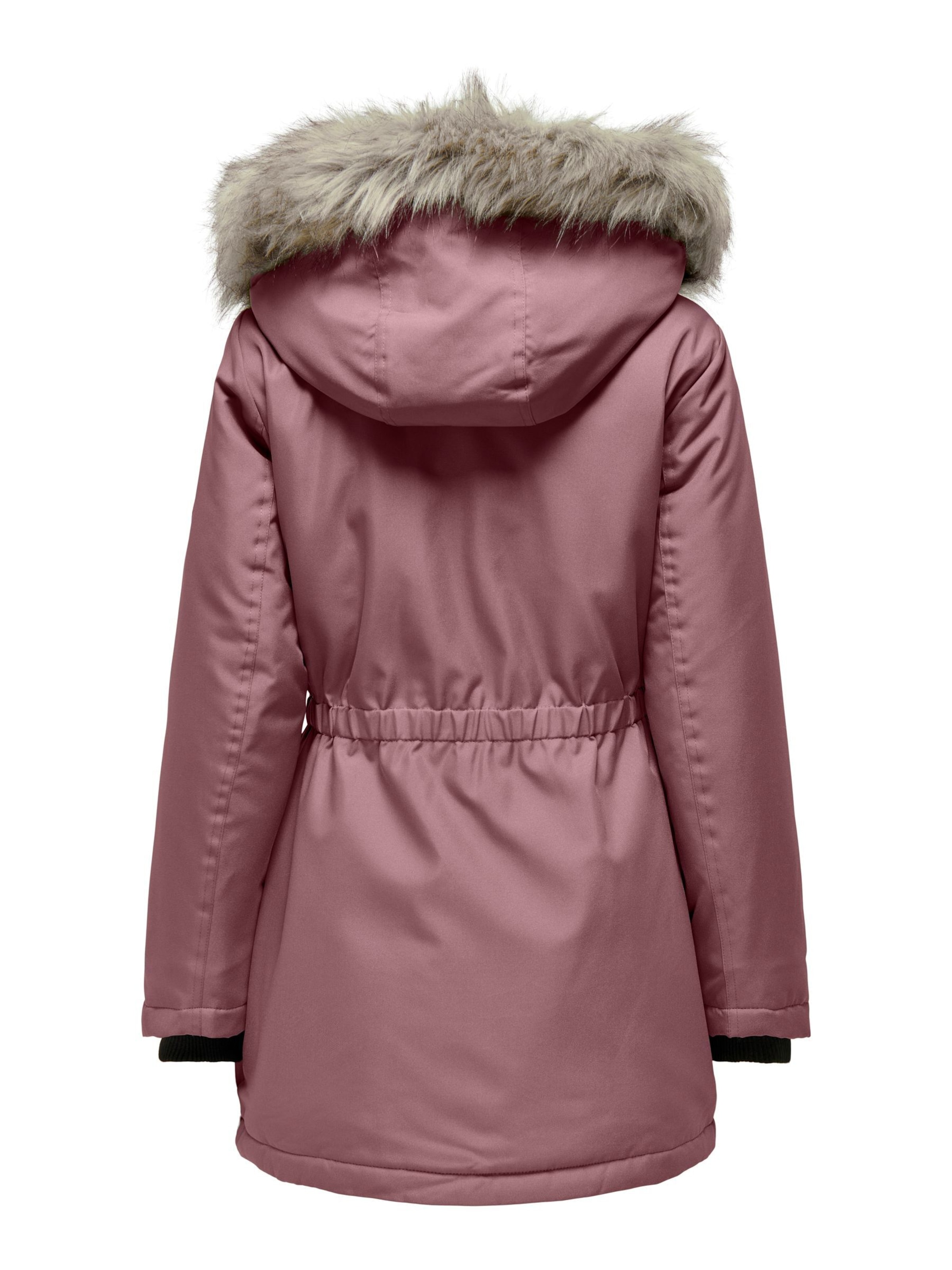 ONLY Winter Parka 'ONLIris' in Pink