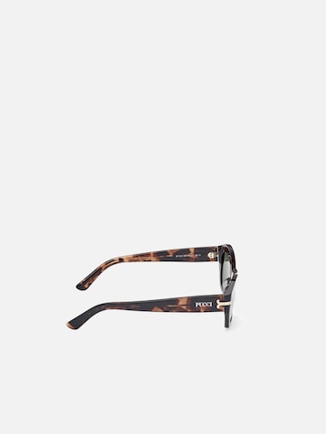 Emilio Pucci Zonnebril 'Pucci EP0235 Coloured havana 54/17/140 Women Sunglasses' in Gemengde kleuren