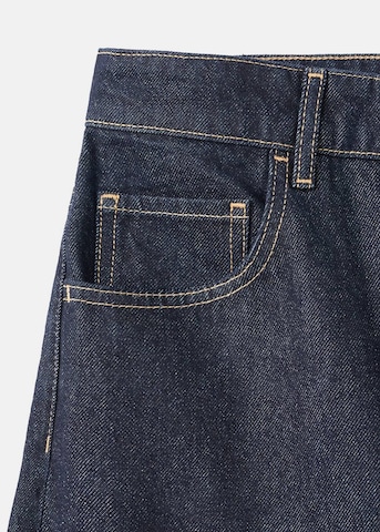 MANGO Tapered Jeans 'Charlot' in Blau