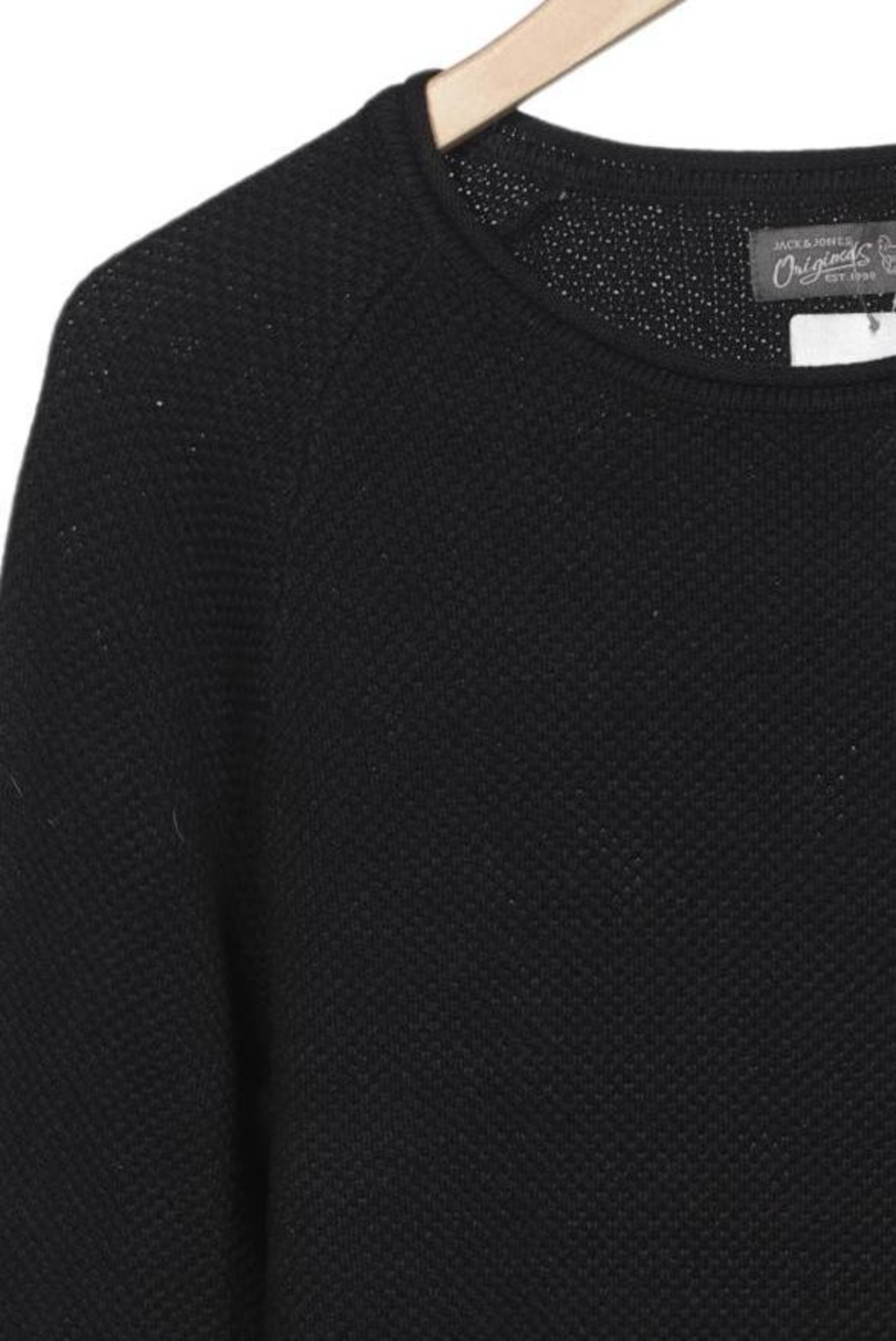 JACK & JONES Pullover L in Schwarz