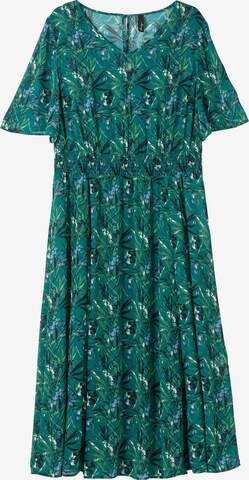 SHEEGO Dress in Green: front