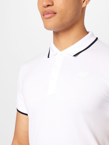 balta 4F Sportiniai marškinėliai