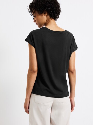 STREET ONE T-Shirt in Schwarz