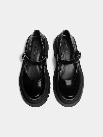 Pull&Bear Halbschuh in Schwarz