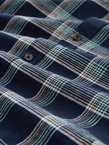 TOM TAILOR Regular Fit Hemd in Blau