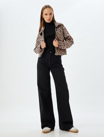 Koton Between-Season Jacket in Beige