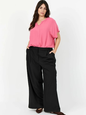 Regular Pantalon ' WA-SALLY 2 ' Wasabi Concept en noir : devant