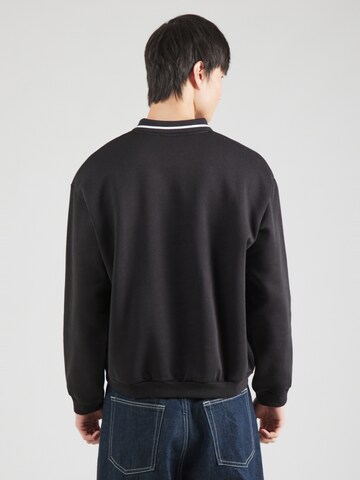 WEEKDAY Sweatshirt 'Andre' in Zwart