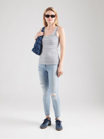 VERO MODA Топ 'VMSEA' в бяло