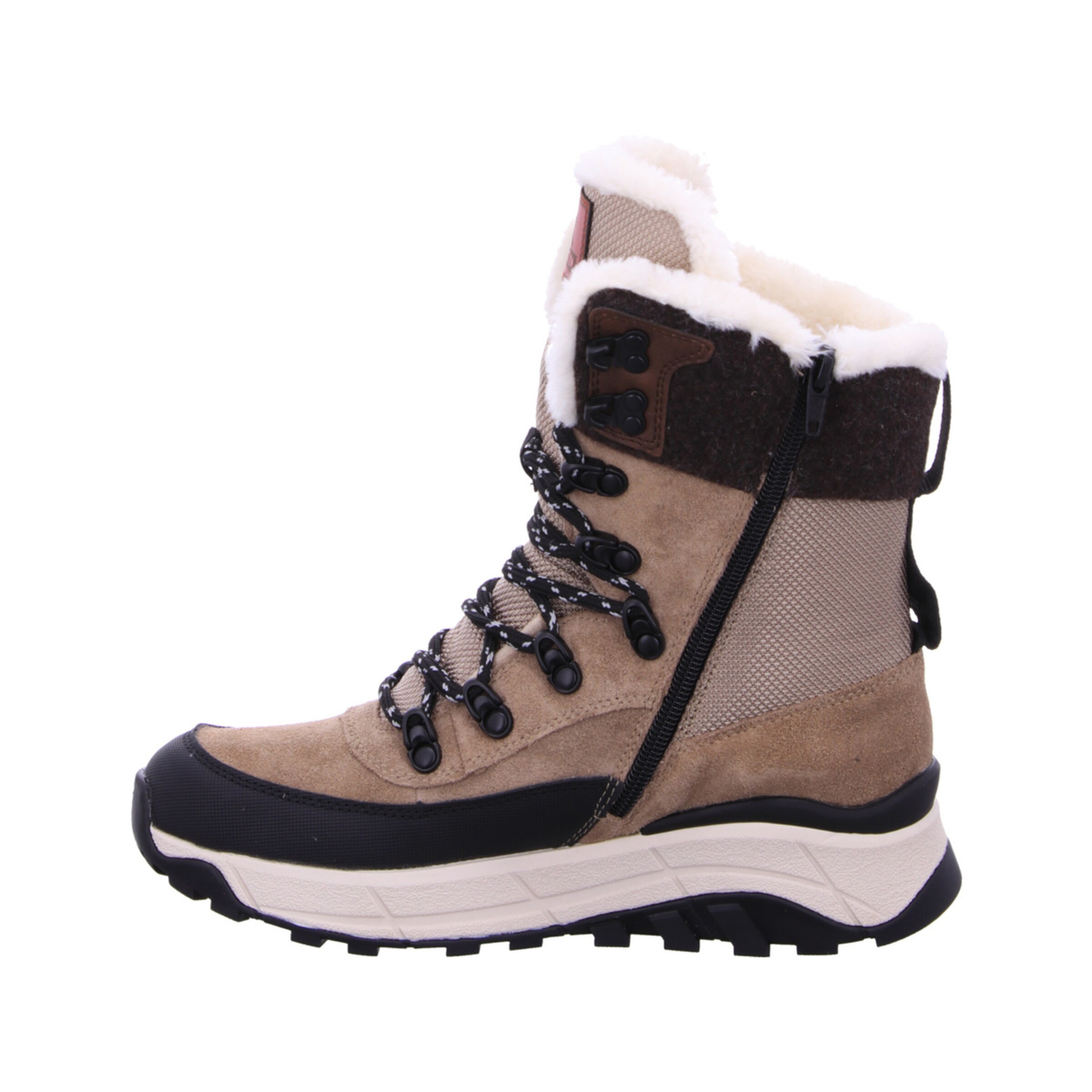 Boots da neve di Rieker Sport in beige