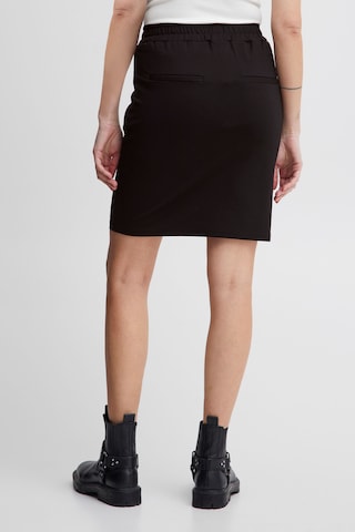PULZ Jeans Skirt in Black