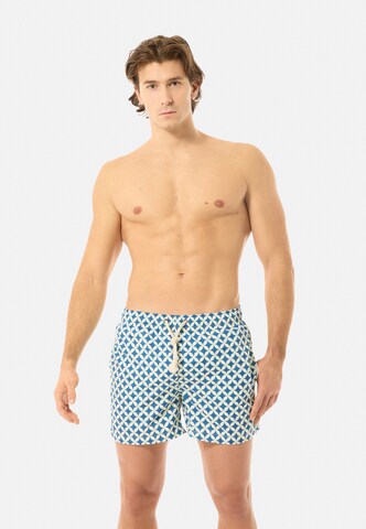 Gassa d'Amante Zwemshorts in Blauw: voorkant