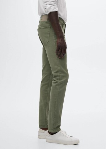 MANGO MAN Slim fit Jeans 'Ibiza' in Green