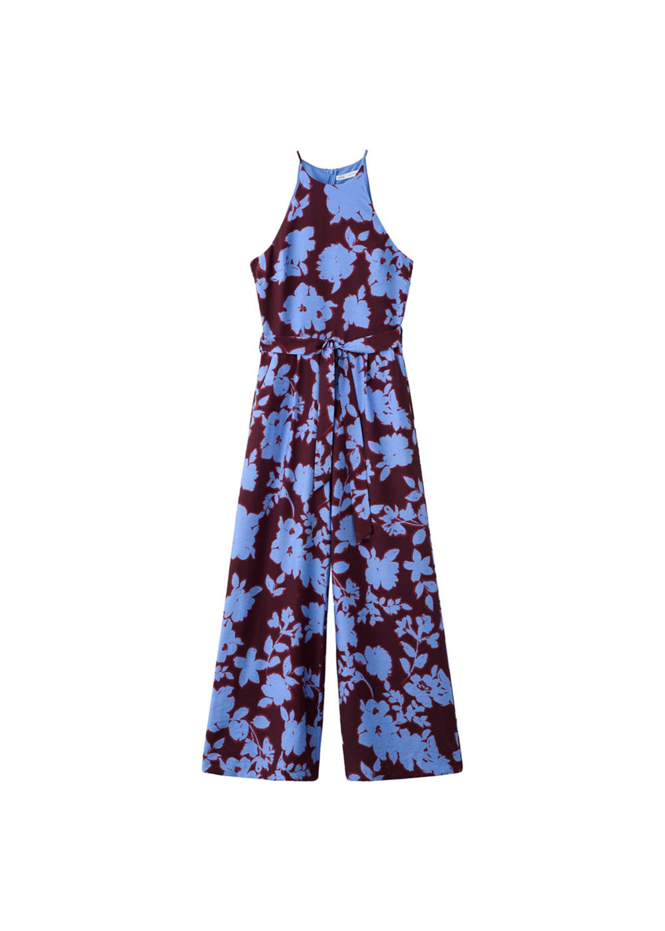 MANGO Jumpsuit 'Milos' in Blue: front