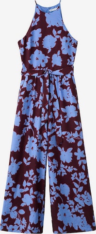 MANGO Jumpsuit 'Milos' in Blue: front