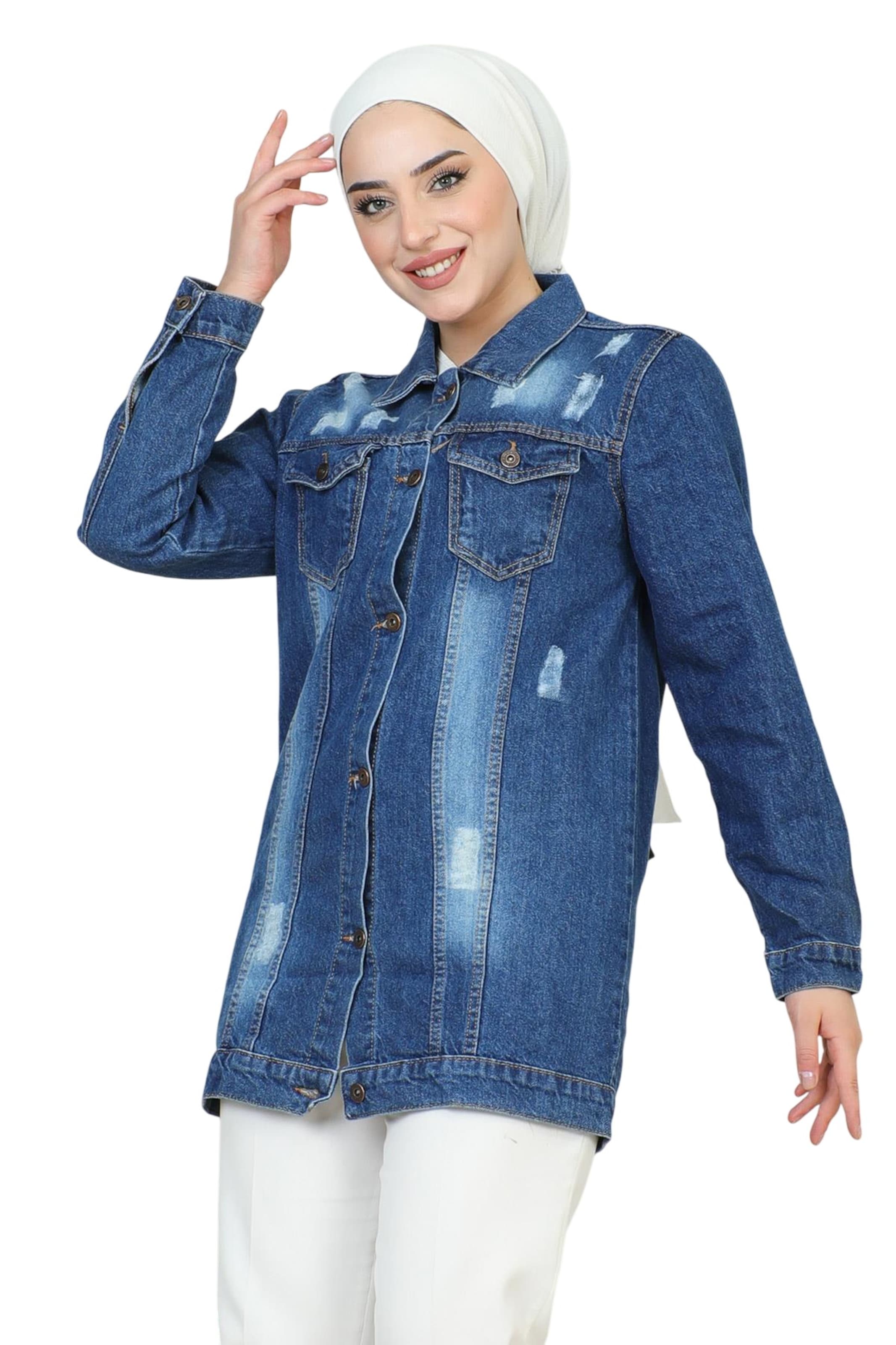 MODAMIHRAM Between-Season Jacket in Blue