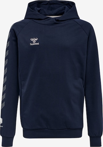 Hummel Sportief sweatshirt in Blauw: voorkant