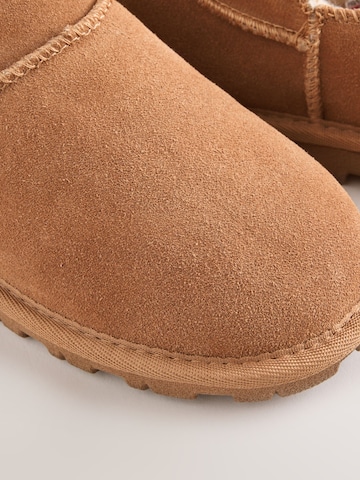 Pantoufle Next en marron