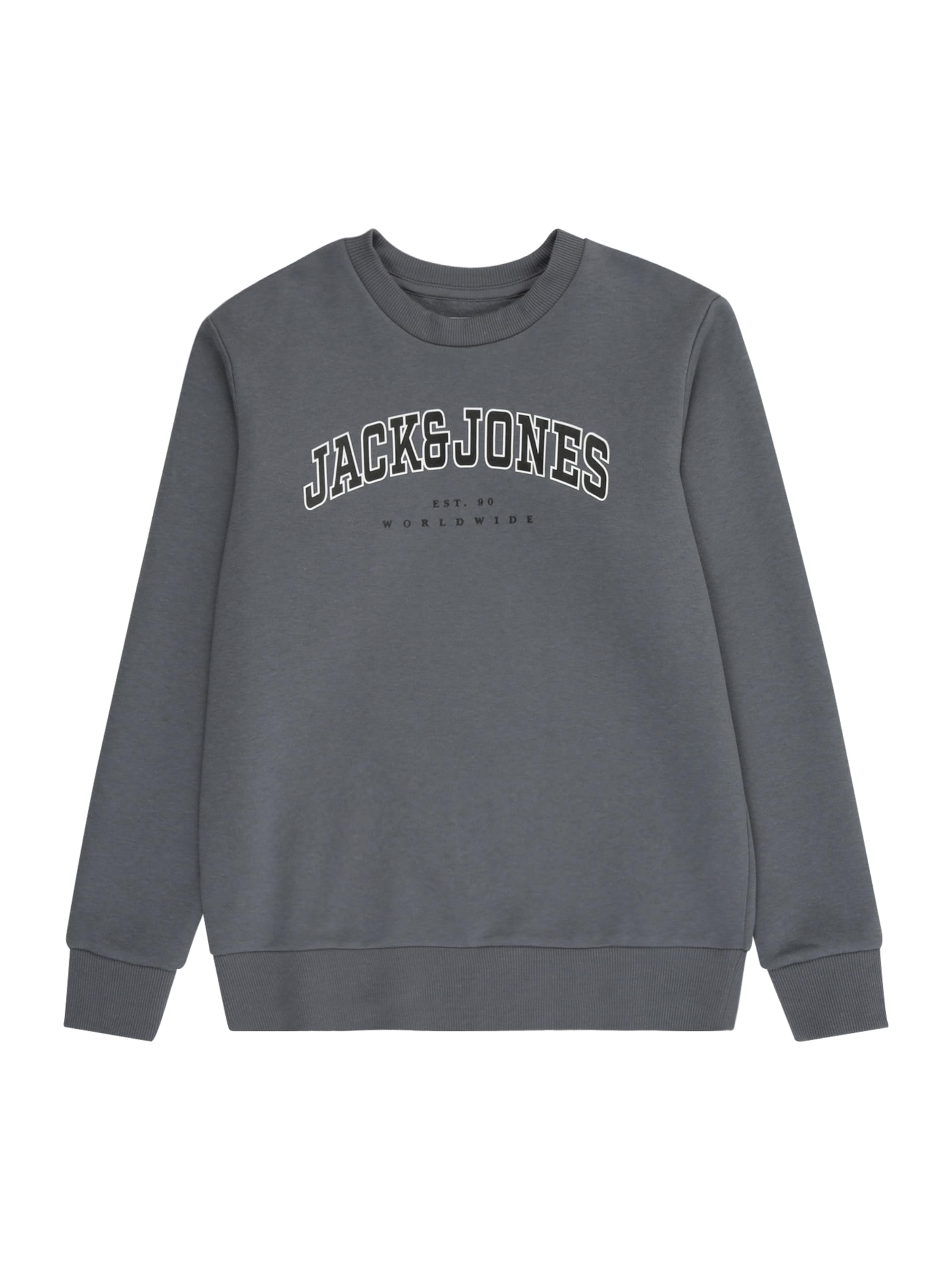 Jack & Jones Junior Sweatshirt 'JJECALEB' in Blue: front