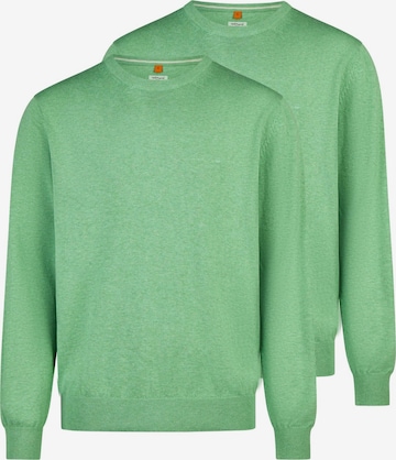 redmond Sweater 'Basic' in Green: front