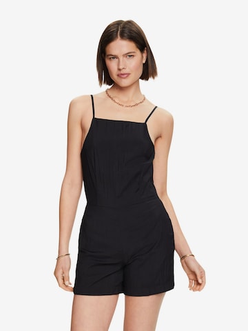 ESPRIT Jumpsuit in Zwart: voorkant