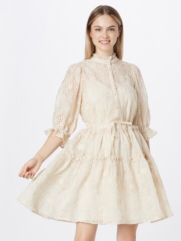 Robe de cocktail 'Kamila' BRUUNS BAZAAR en beige : devant