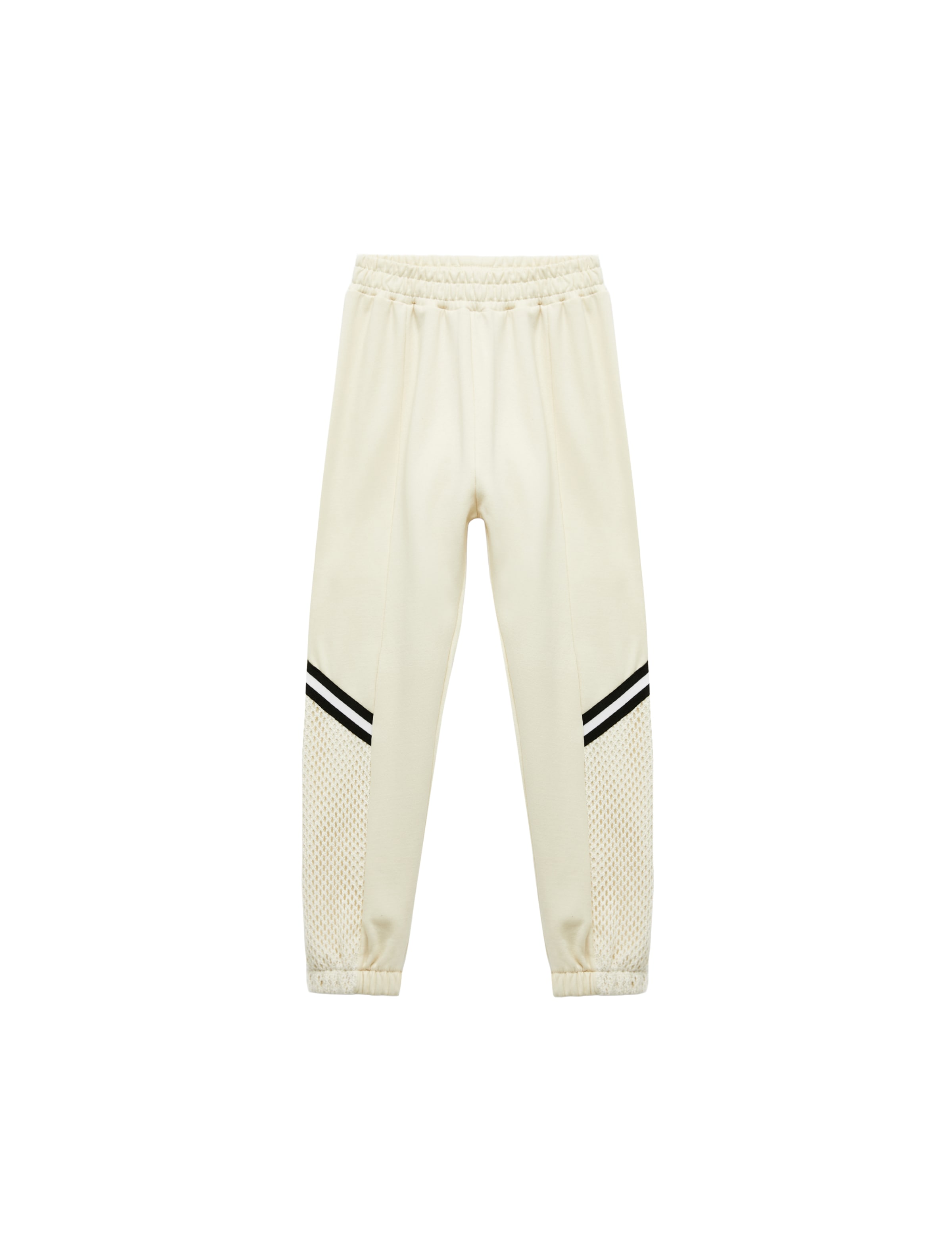Koton Tapered Trousers in Beige: front