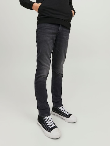 Jack & Jones Junior Slimfit Jeans 'Glenn' in Schwarz