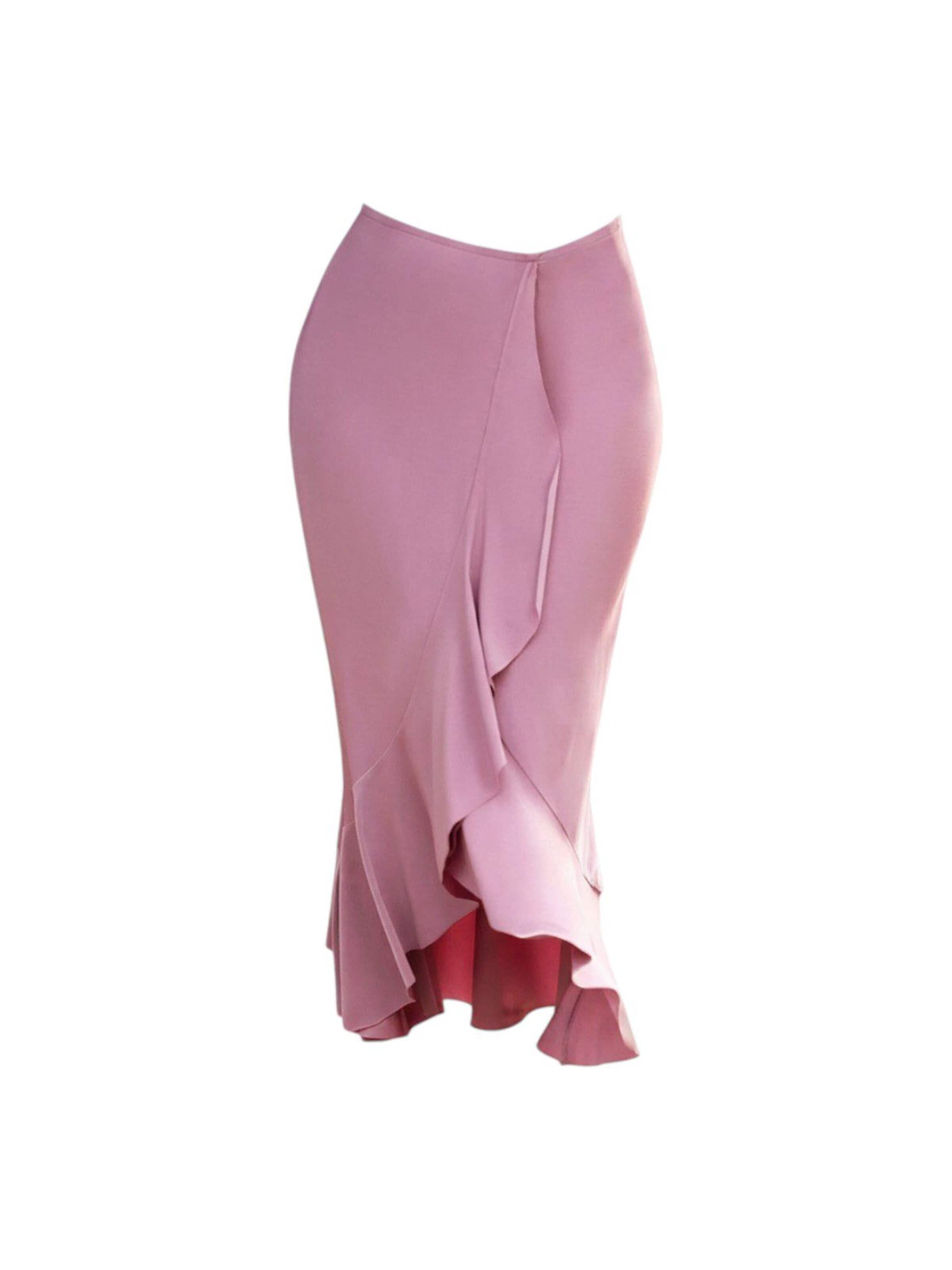 Ocoza Skirt in Pink: front