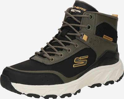 Auliniai batai su raišteliais 'HILLCREST 2.0' iš SKECHERS, spalva – geltona / alyvuogių spalva / tamsiai žalia, Prekių apžvalga