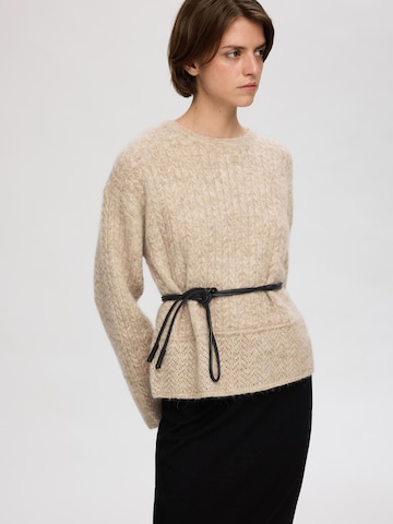 SELECTED Oversized trui in Beige