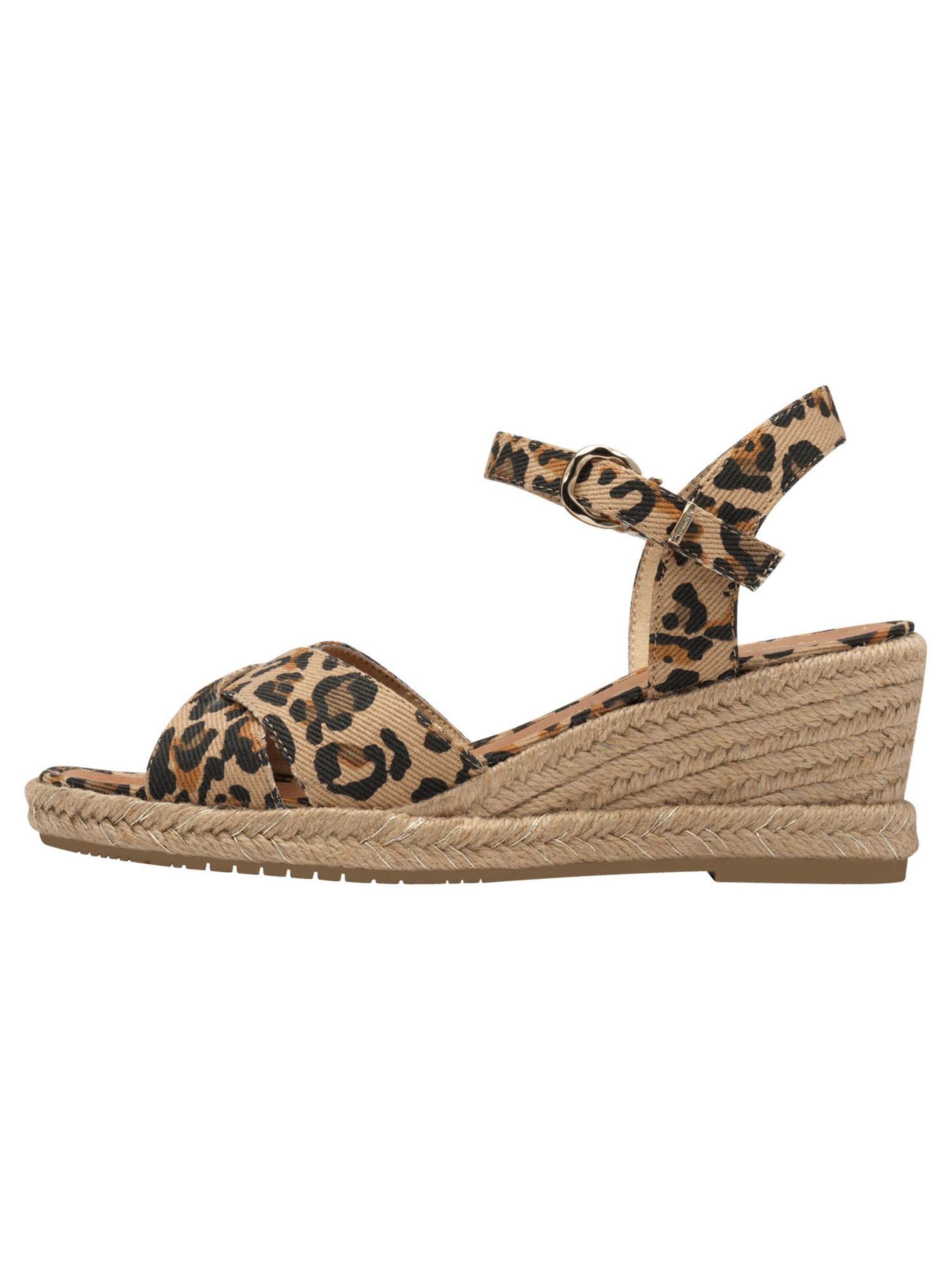 Sandales à lanières Tamaris en marron