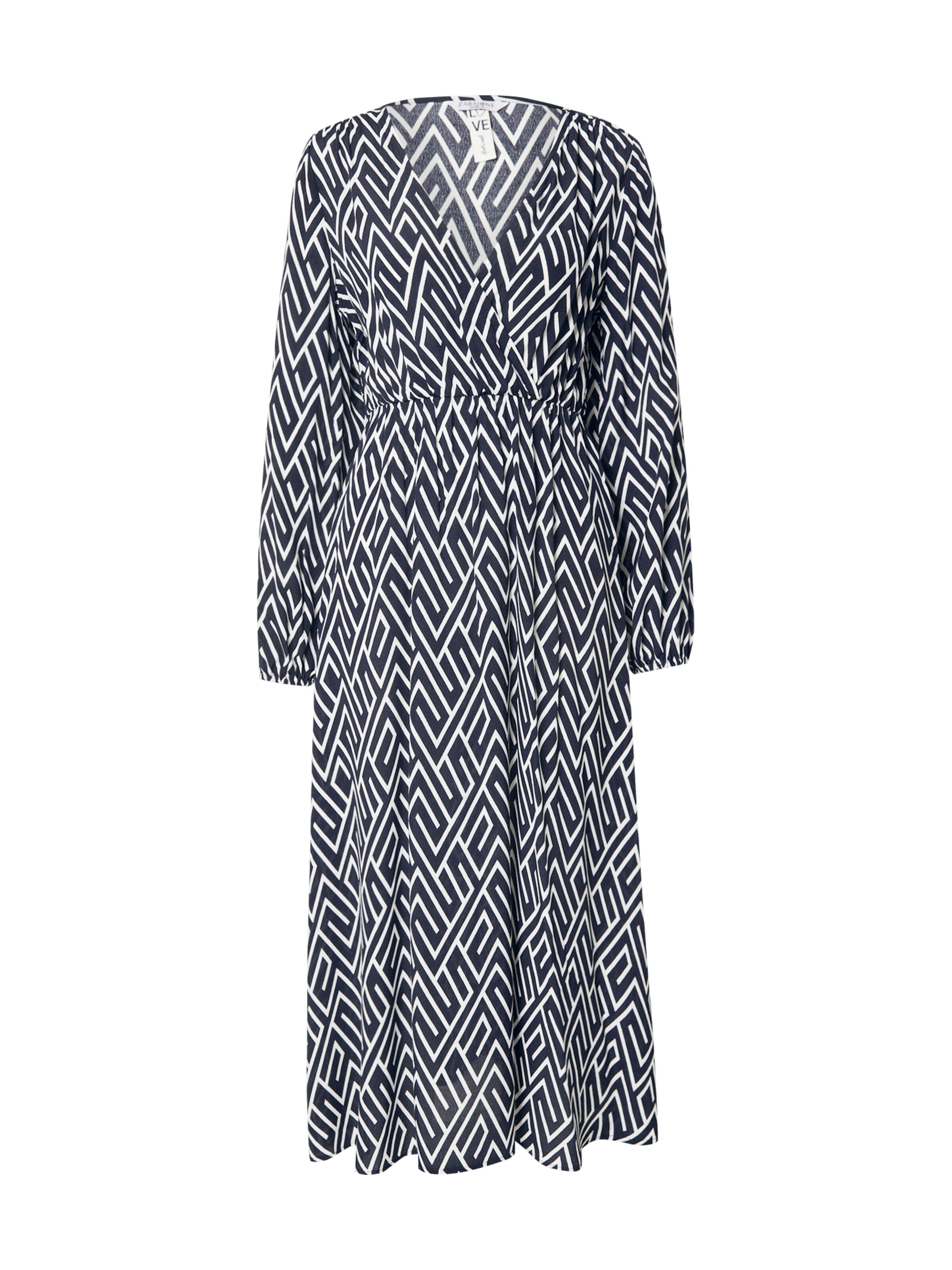 ZABAIONE Šaty 'Le44ah' - Modrá: predná strana