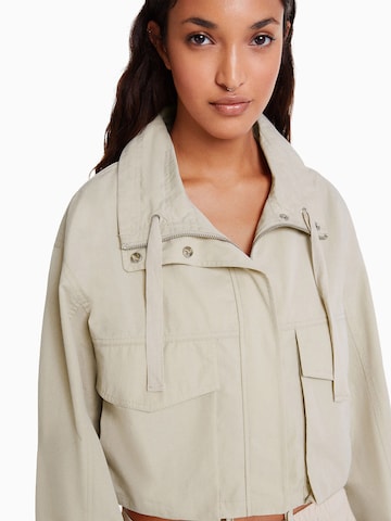 Bershka Between-Season Jacket in Beige