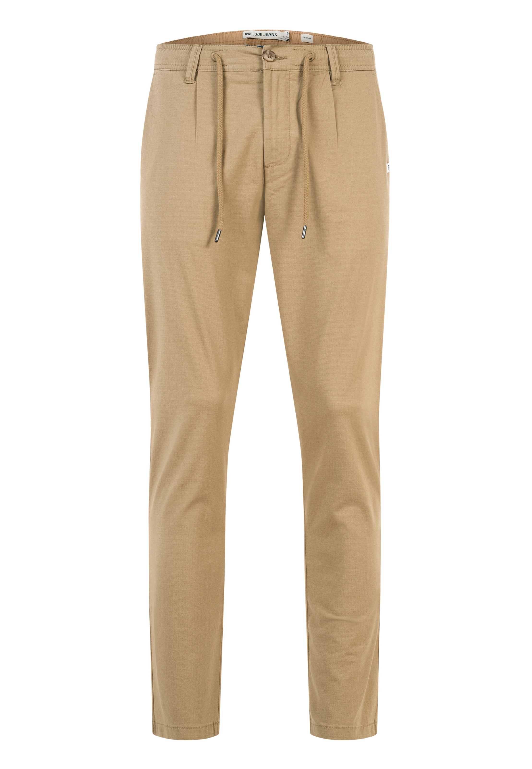 INDICODE JEANS Chino ' INRewood ' in Beige: voorkant