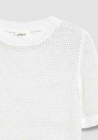 s.Oliver Pullover in Weiß