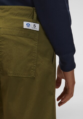 North Sails Slimfit Broek in Groen