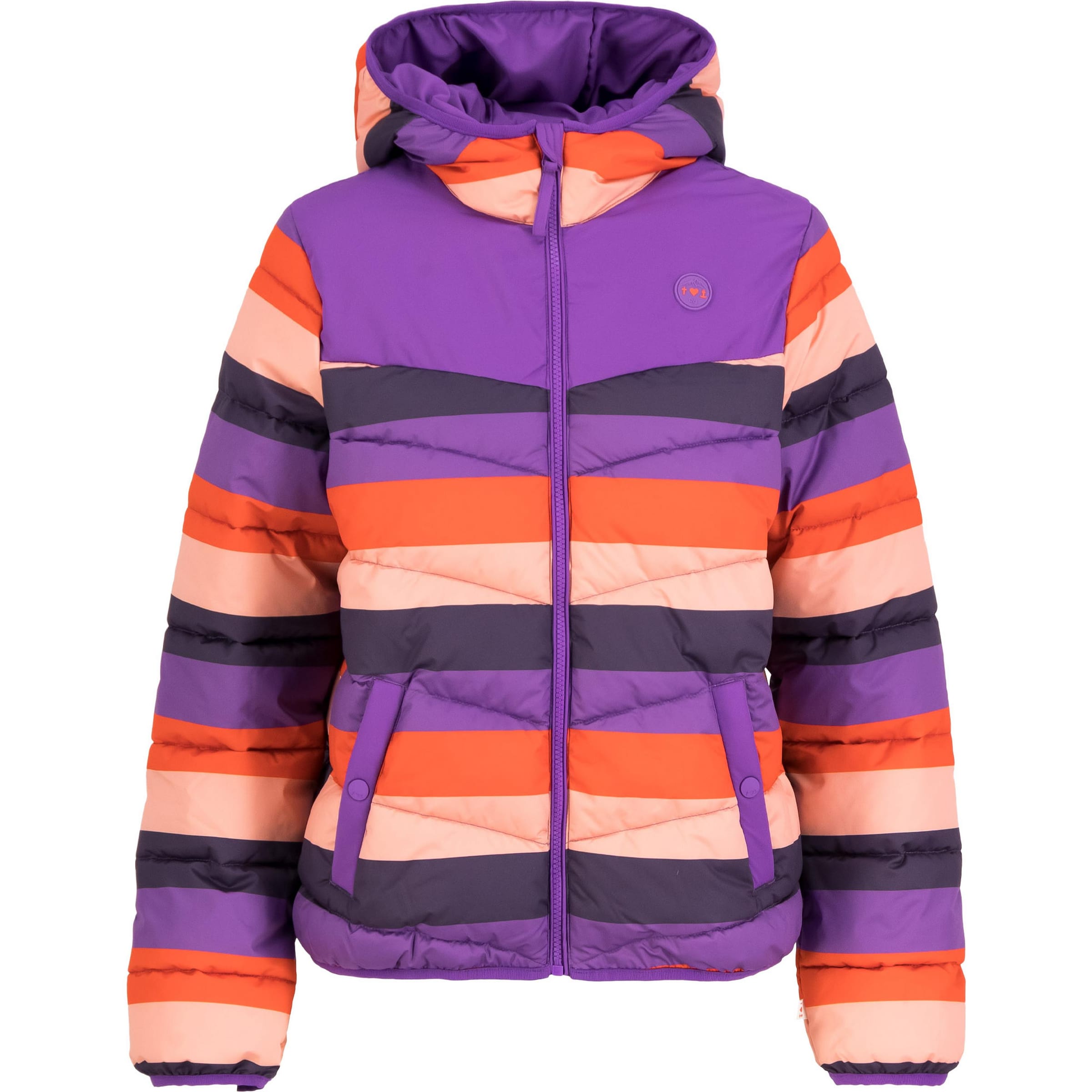 Blutsgeschwister Funktionsjacke in Mischfarben: Vorderseite