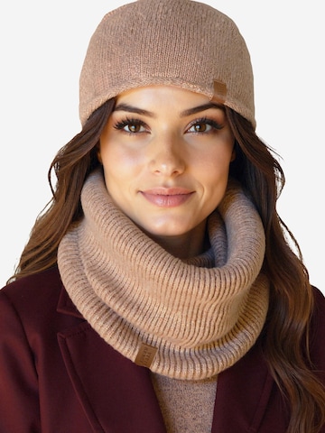 Écharpe tube '7115' Vivisence en beige