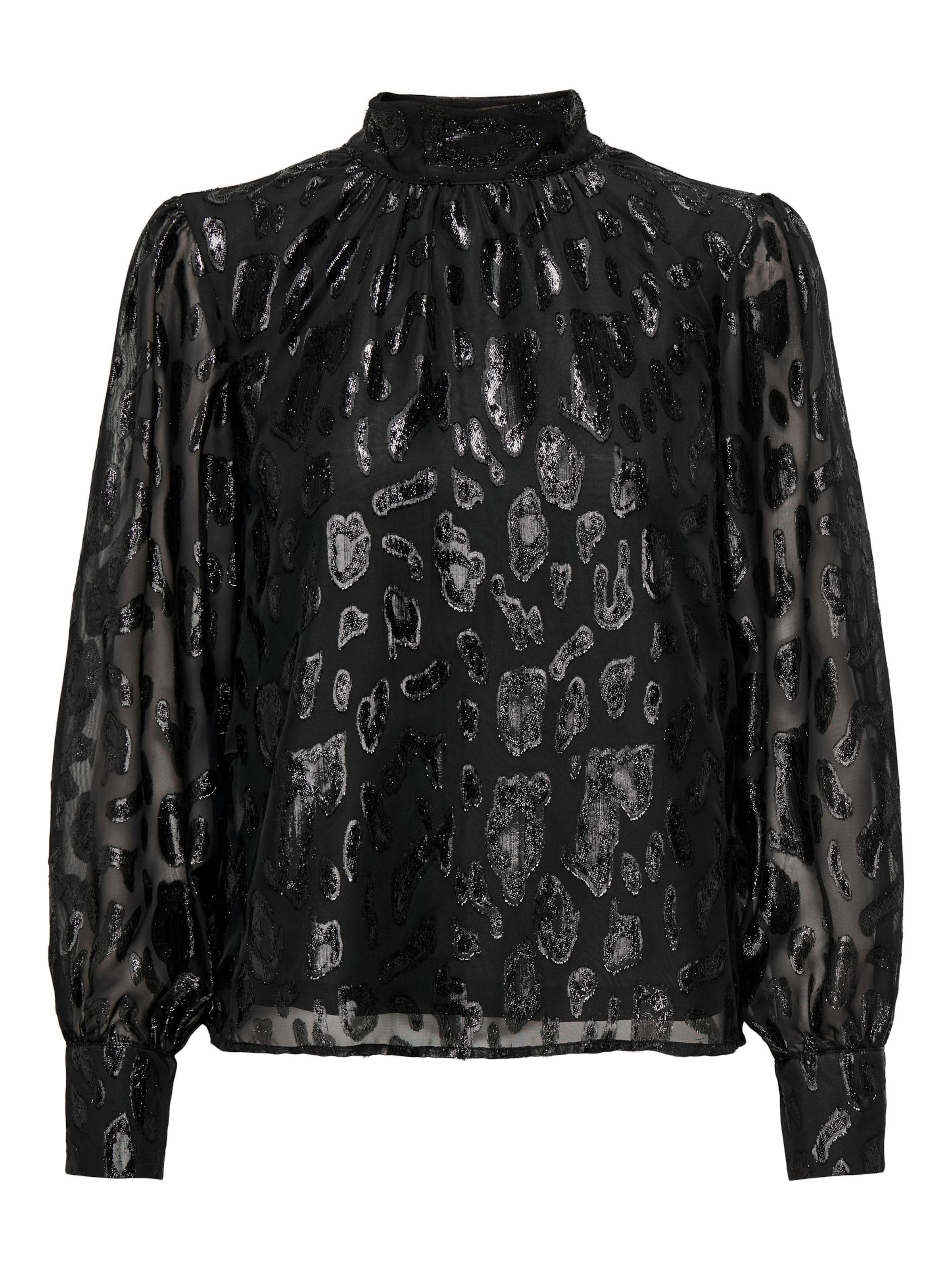 Bluză 'ELEANOR' de la ONLY pe negru: față