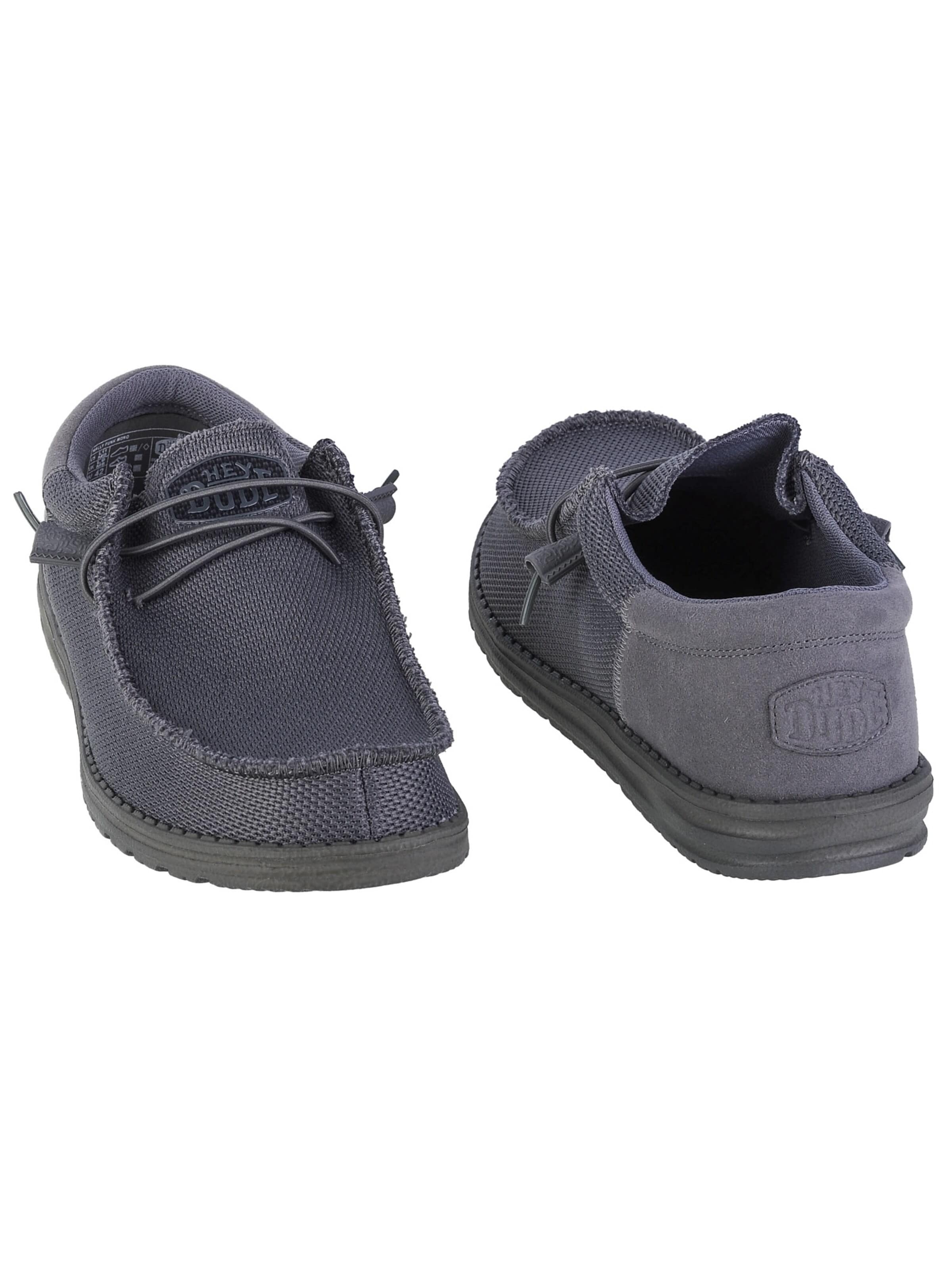 HEY DUDE Moccasin 'Hey Dude Wally Funk Mono' in Grey
