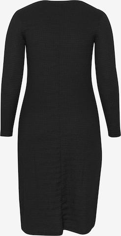 KAFFE CURVE Obleka 'Loren' | črna barva