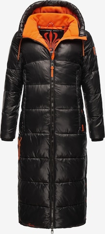 NAVAHOO Χειμερινό παλτό 'Schmuseengel' σε μαύρο